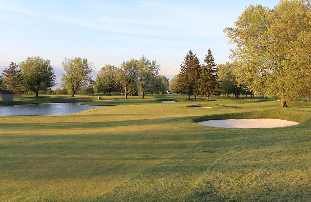 Hole 17 Green After