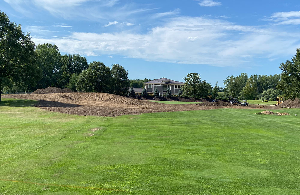 PRCC Hole 4 Construction