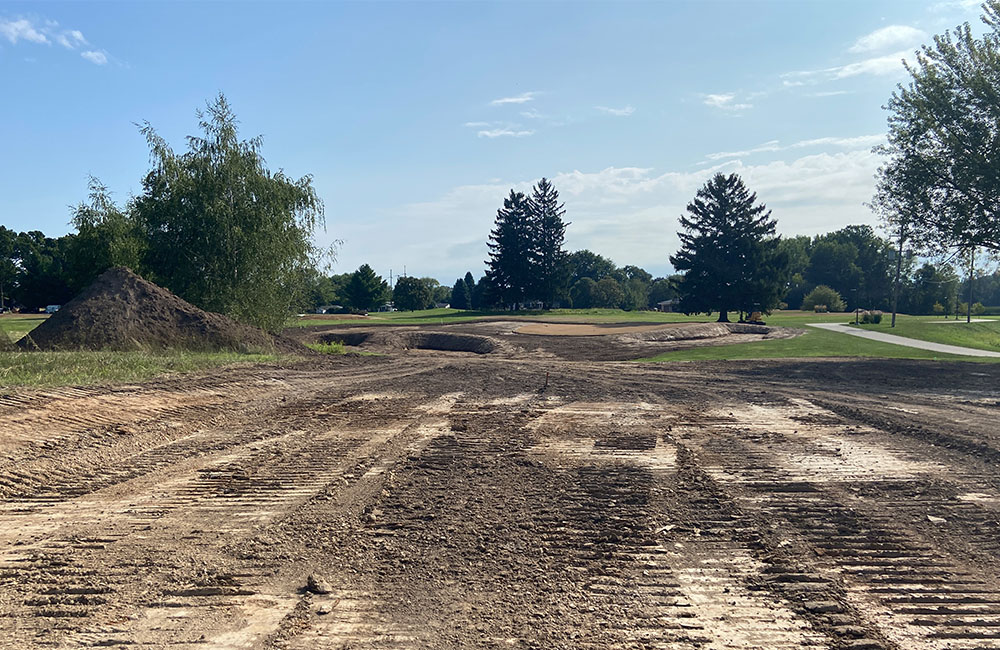 PRCC Hole 7 Construction