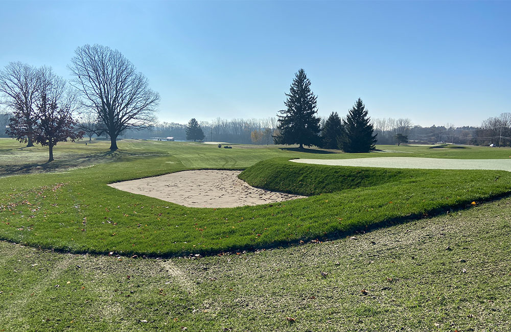 PRCC Hole 8 Looking Backward