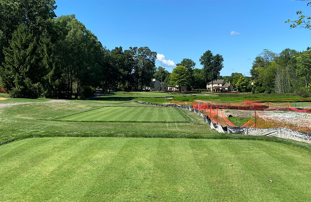 SCC Hole 14 After Grassing Construction