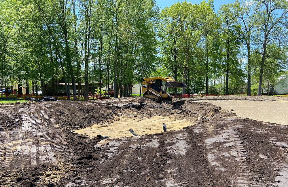 SCC Hole 14 Bunker Shaping