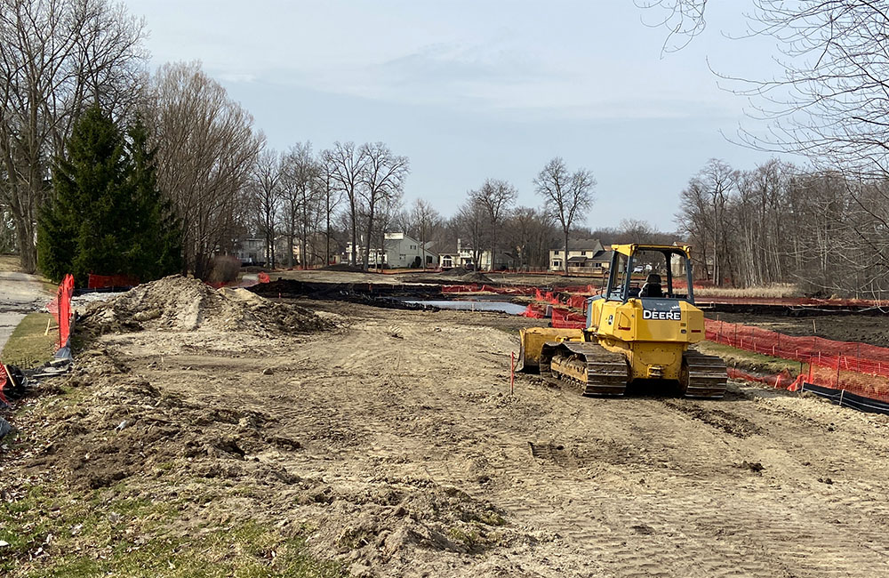 SCC Hole 14 Construction Shaping