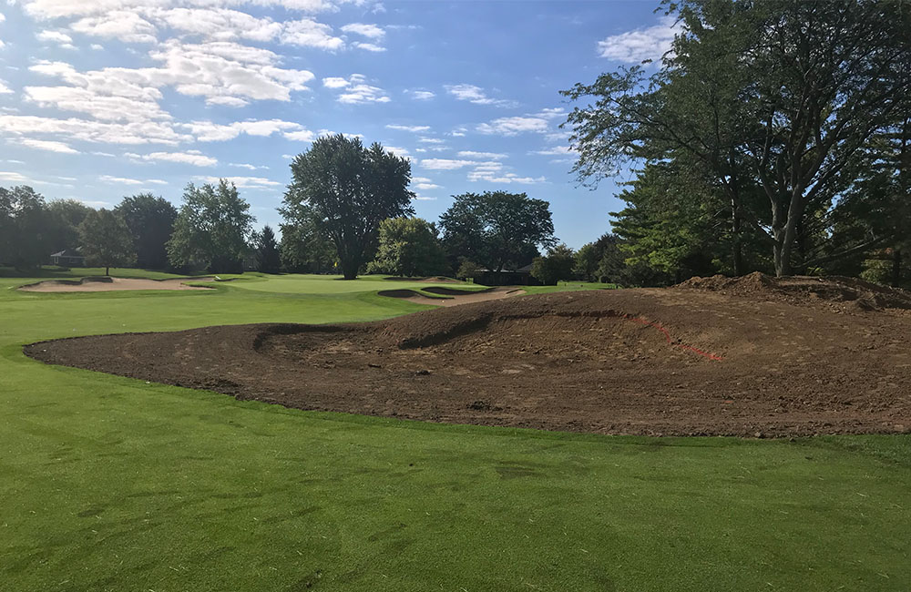 WHGCC Hole 14 During Const