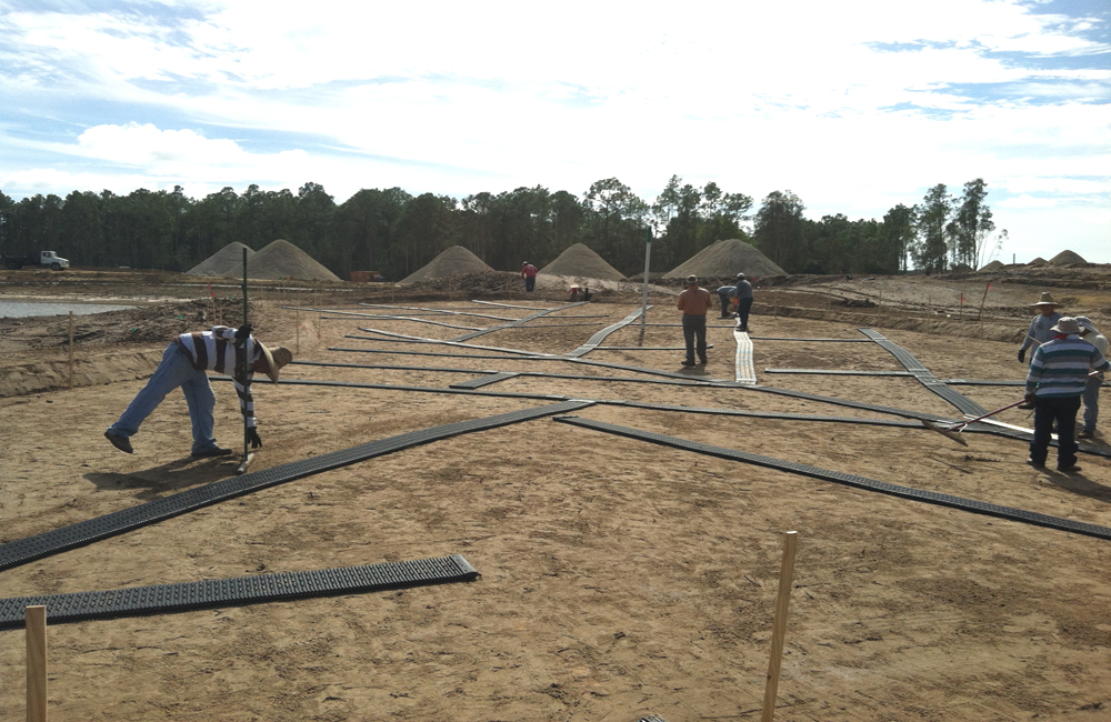 Green Construction- Drainage Installation